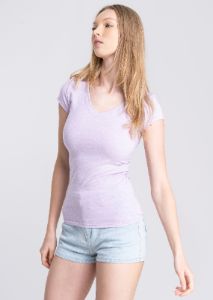 Blusa manga corta cuello v sold by Shasa