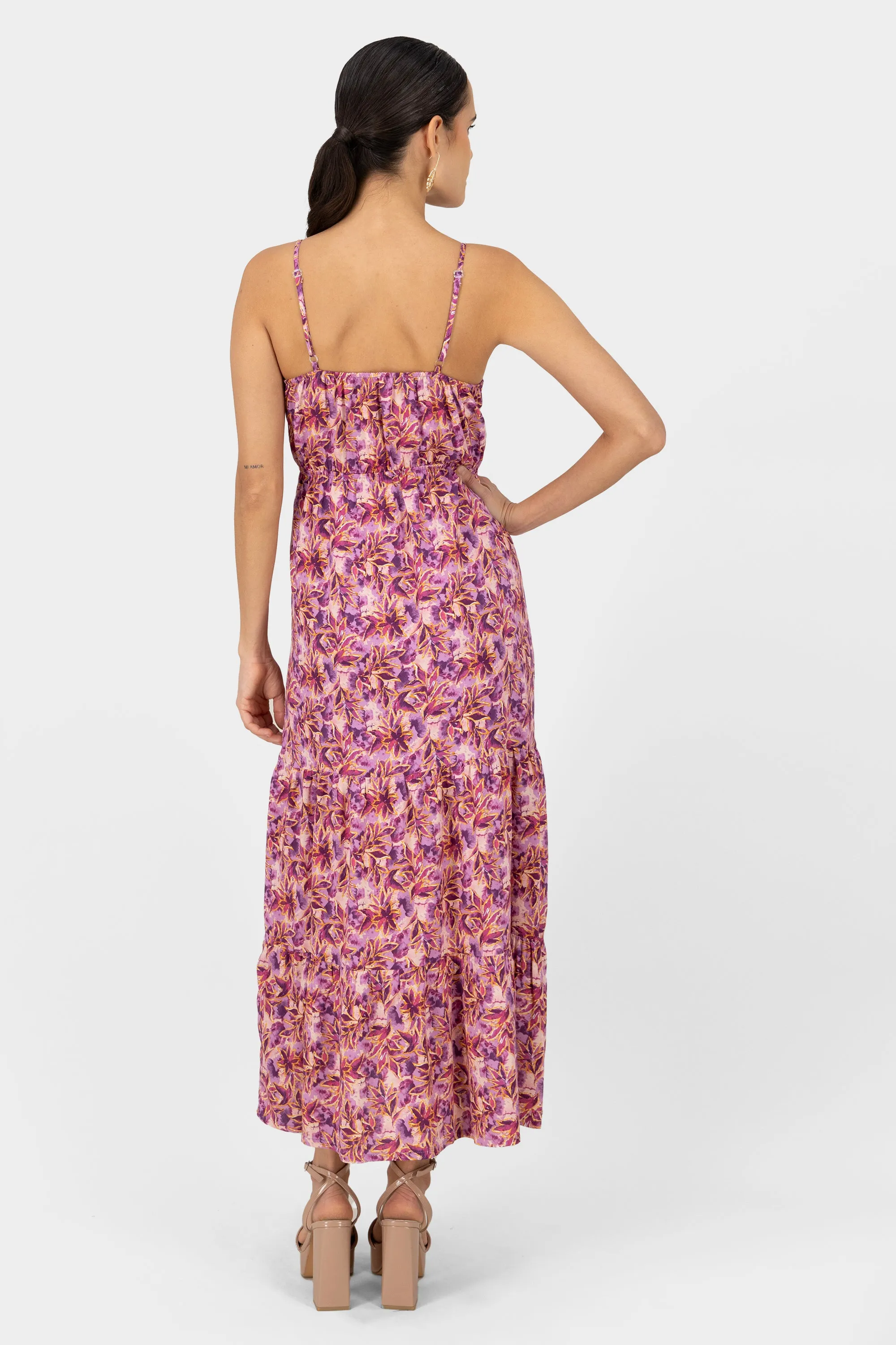 Vestido maxi estampado tropical sold by Shasa product image thumbnail 4