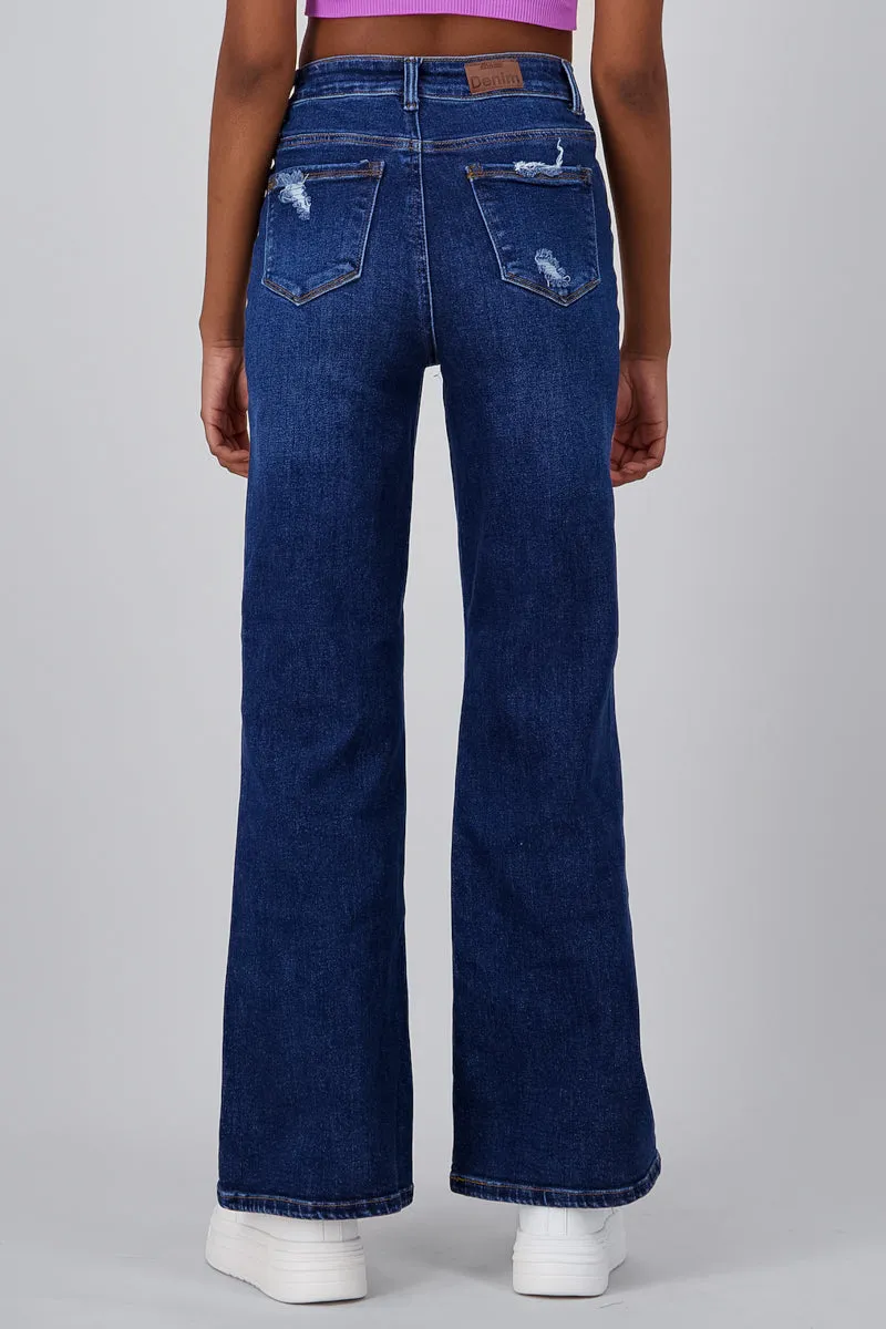 Jeans wide leg destrucción sold by Shasa product image thumbnail 4