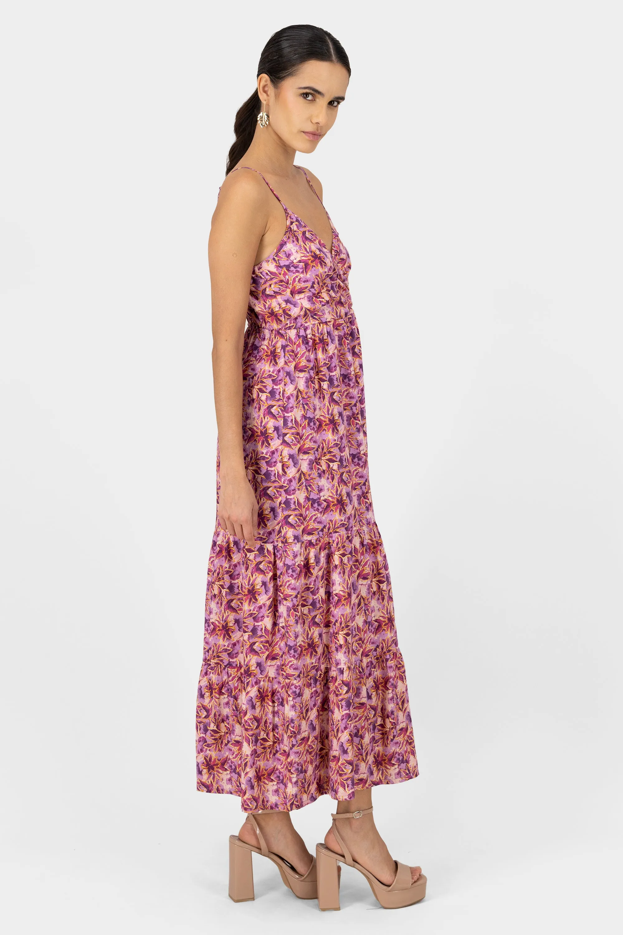 Vestido maxi estampado tropical sold by Shasa product image thumbnail 3