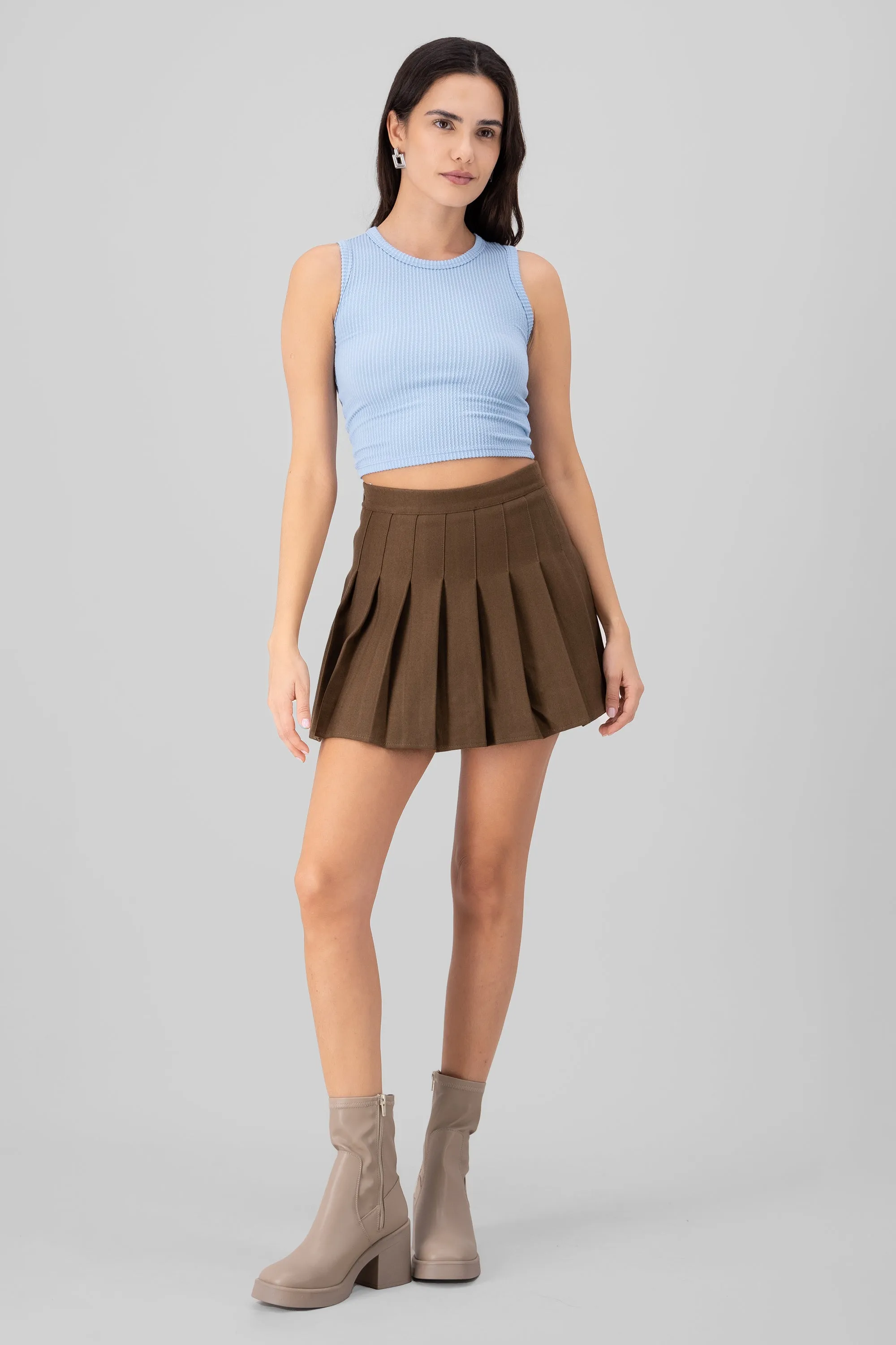 Falda Mini Plisada sold by Shasa