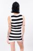 Vestido mini punto rayado sold by Shasa