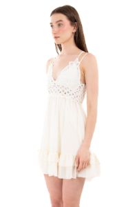 Vestido mini copas encaje sold by Shasa