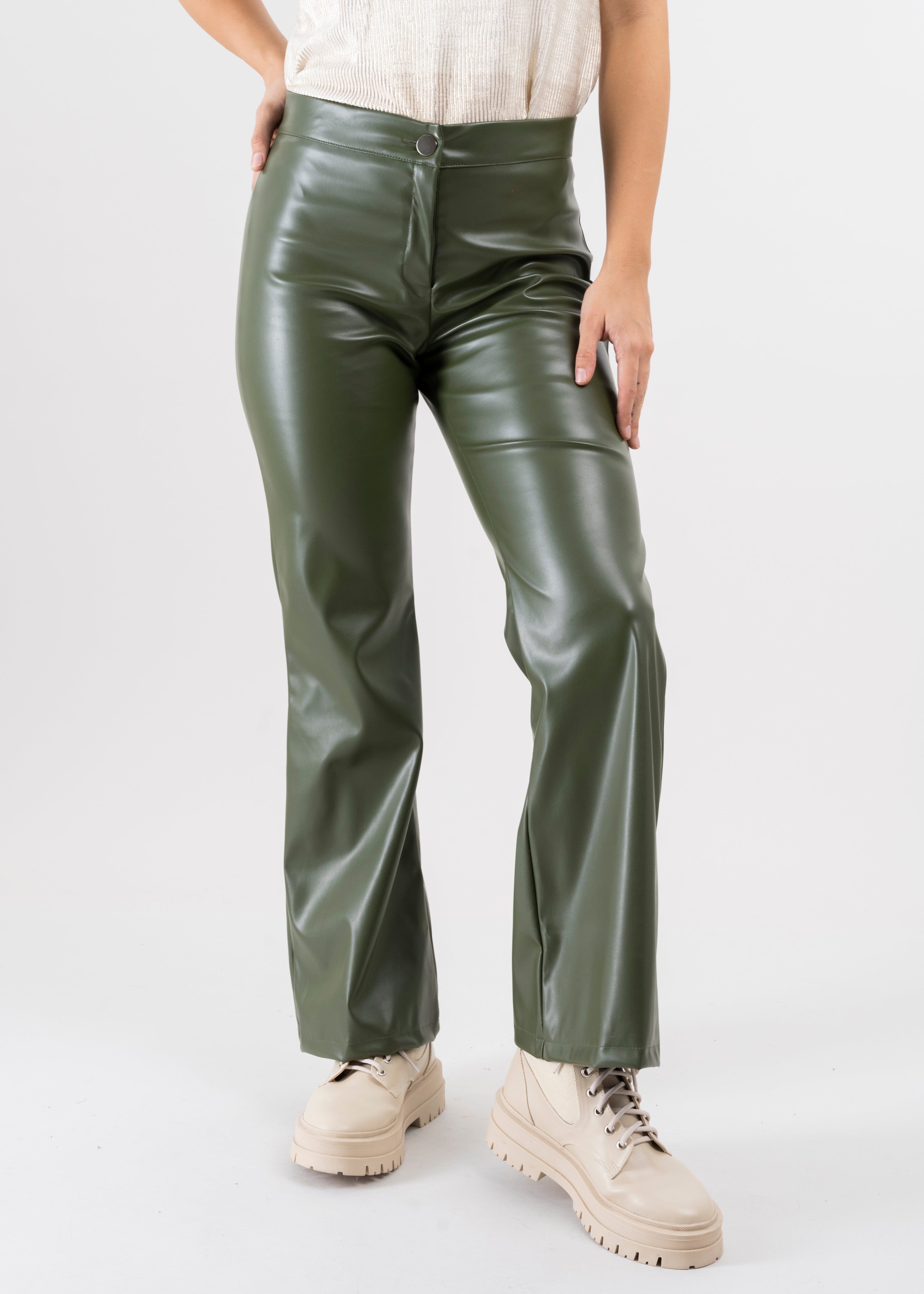 Pantalón flare efecto piel sold by Shasa product image thumbnail 2