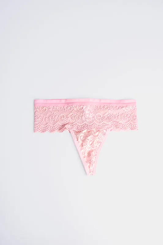 Tanga elástico encaje sold by Shasa