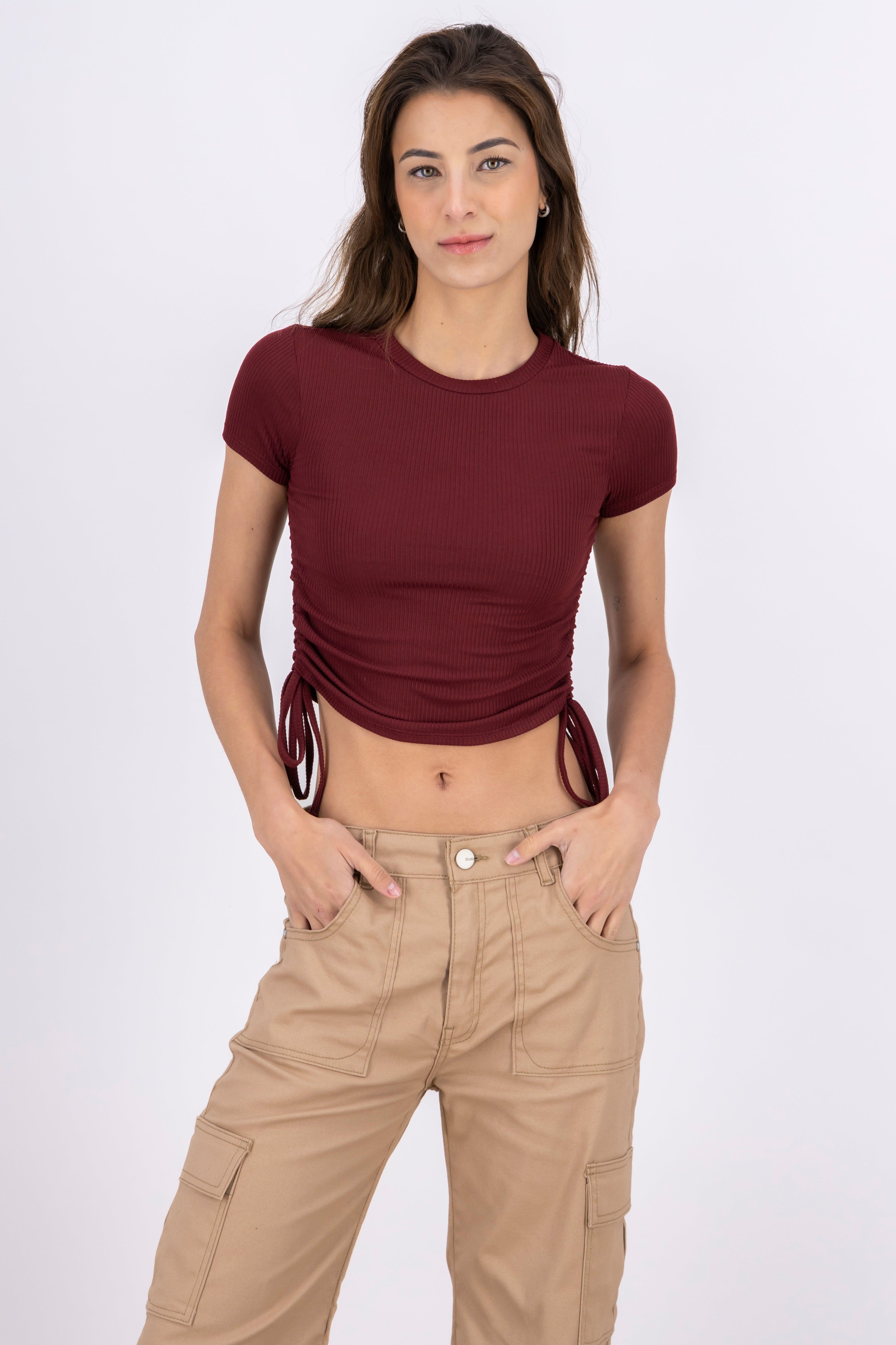 Top manga corta jaretas laterales sold by Shasa product image thumbnail 2