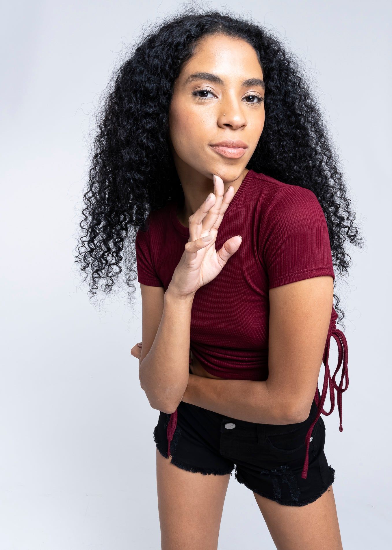 Top manga corta jaretas laterales sold by Shasa product image thumbnail 5