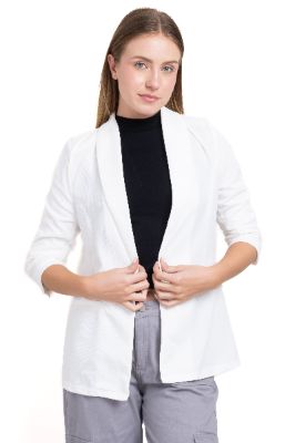 Saco liso manga plisada sold by Shasa