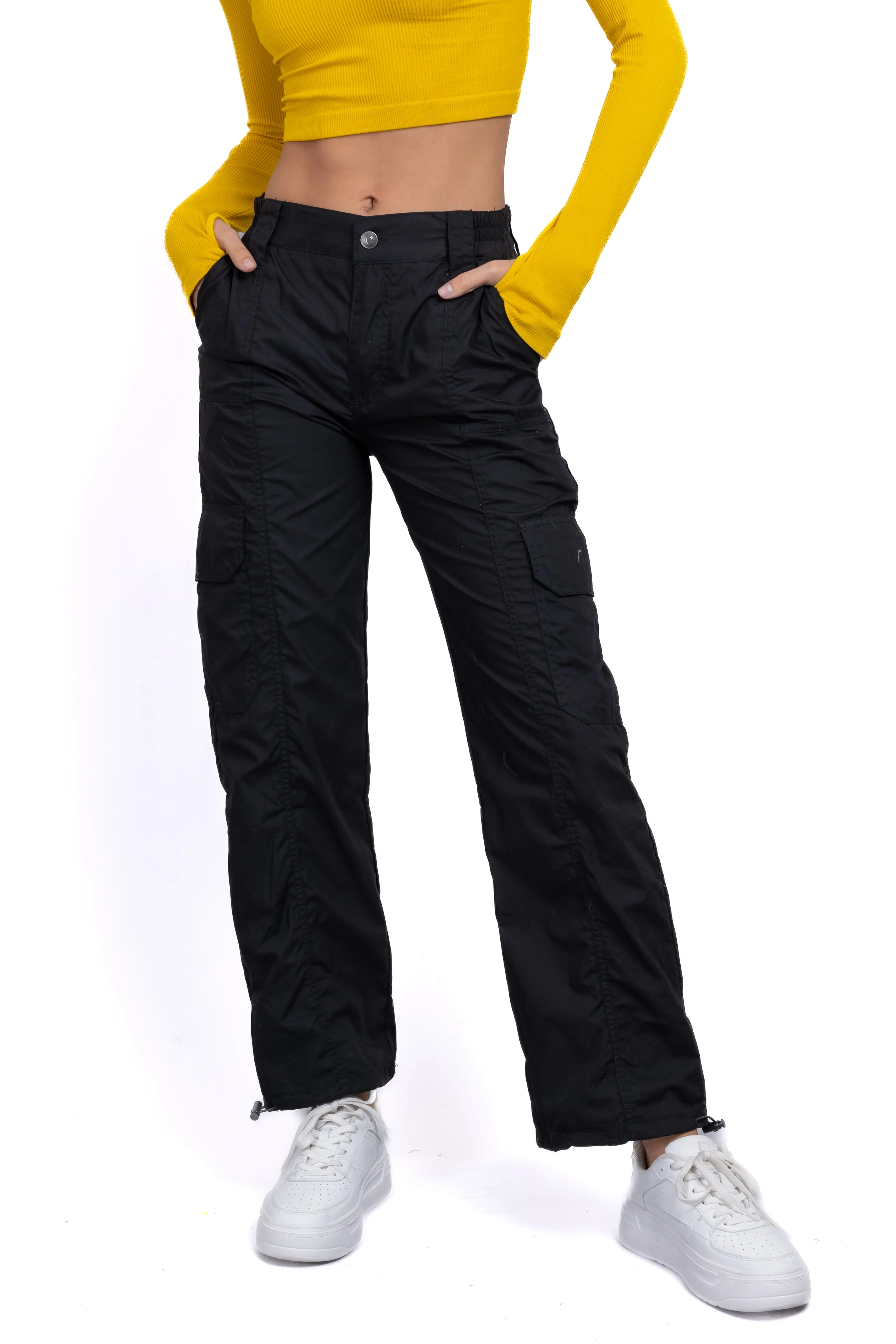 Pantalon cargo liso sold by Shasa product image thumbnail 2