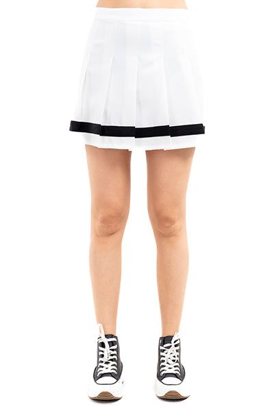 Falda mini tableada franja sold by Shasa product image thumbnail 5