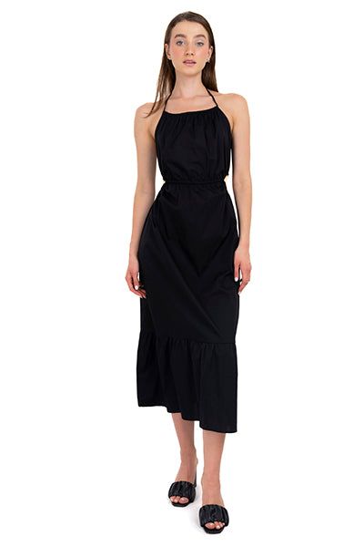 Vestido maxi liso espalda descubierta sold by Shasa product image thumbnail 2