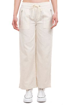 Pantalón straight cintura elástico sold by Shasa