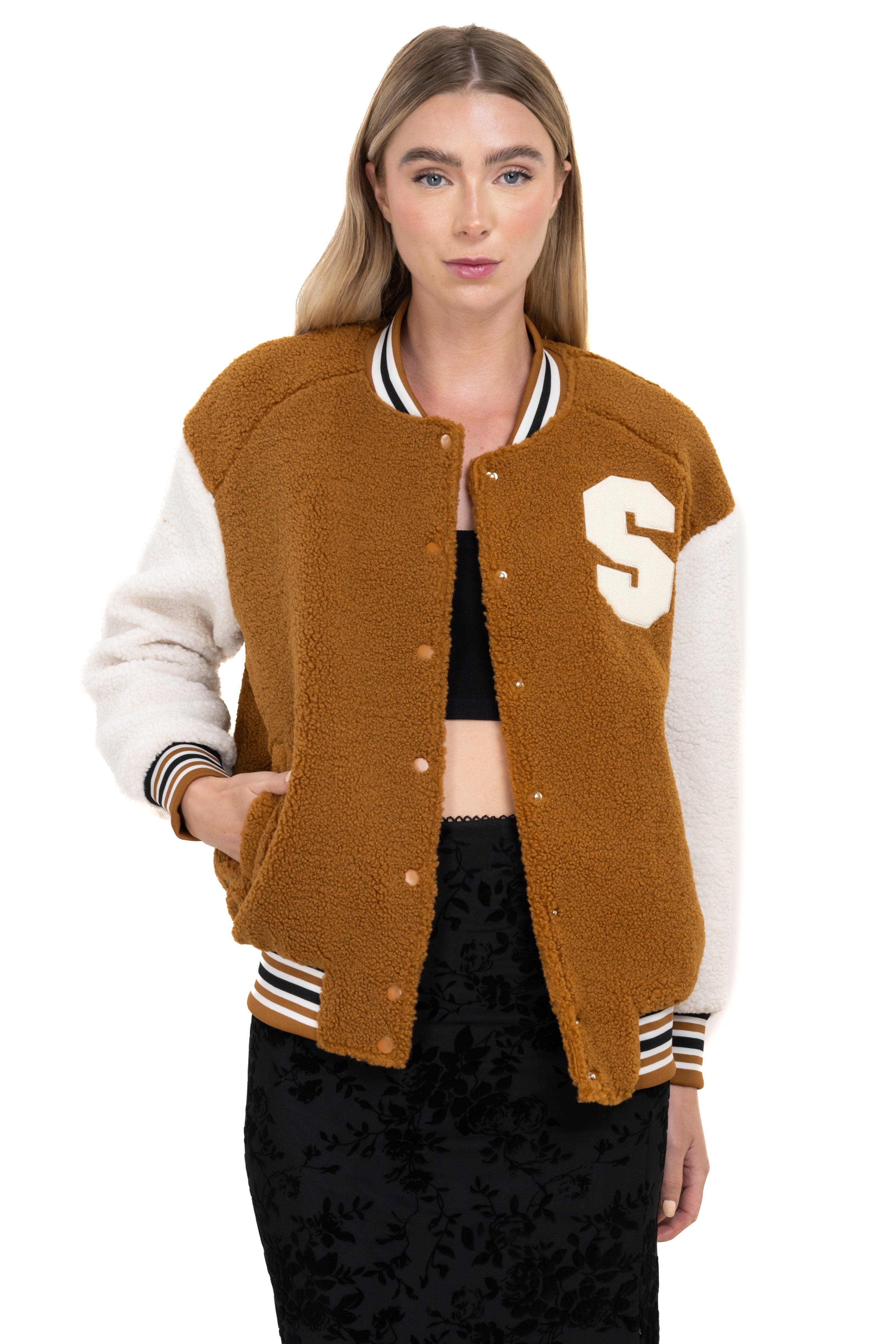 Chamarra bomber sherpa sold by Shasa product image thumbnail 2