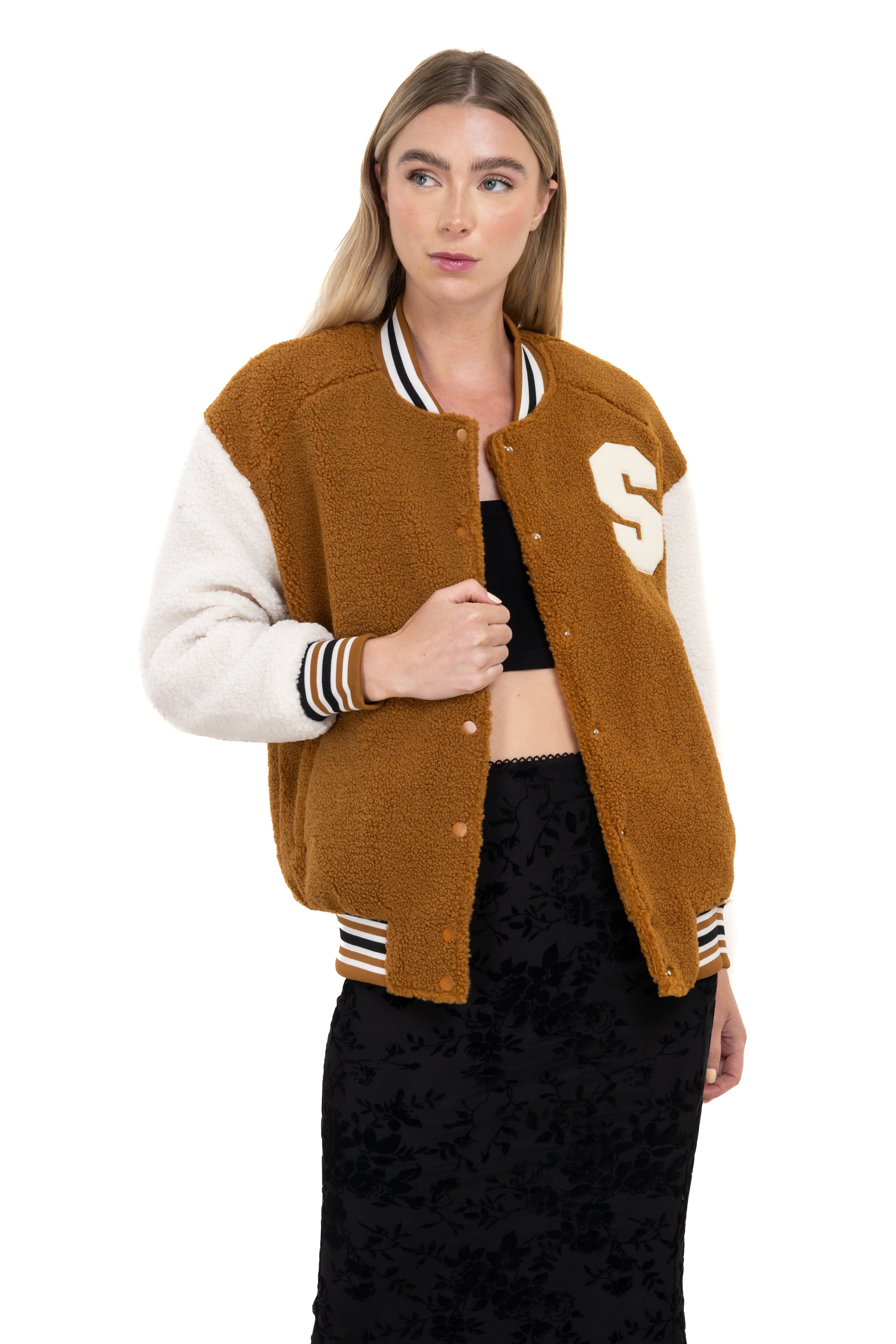 Chamarra bomber sherpa sold by Shasa