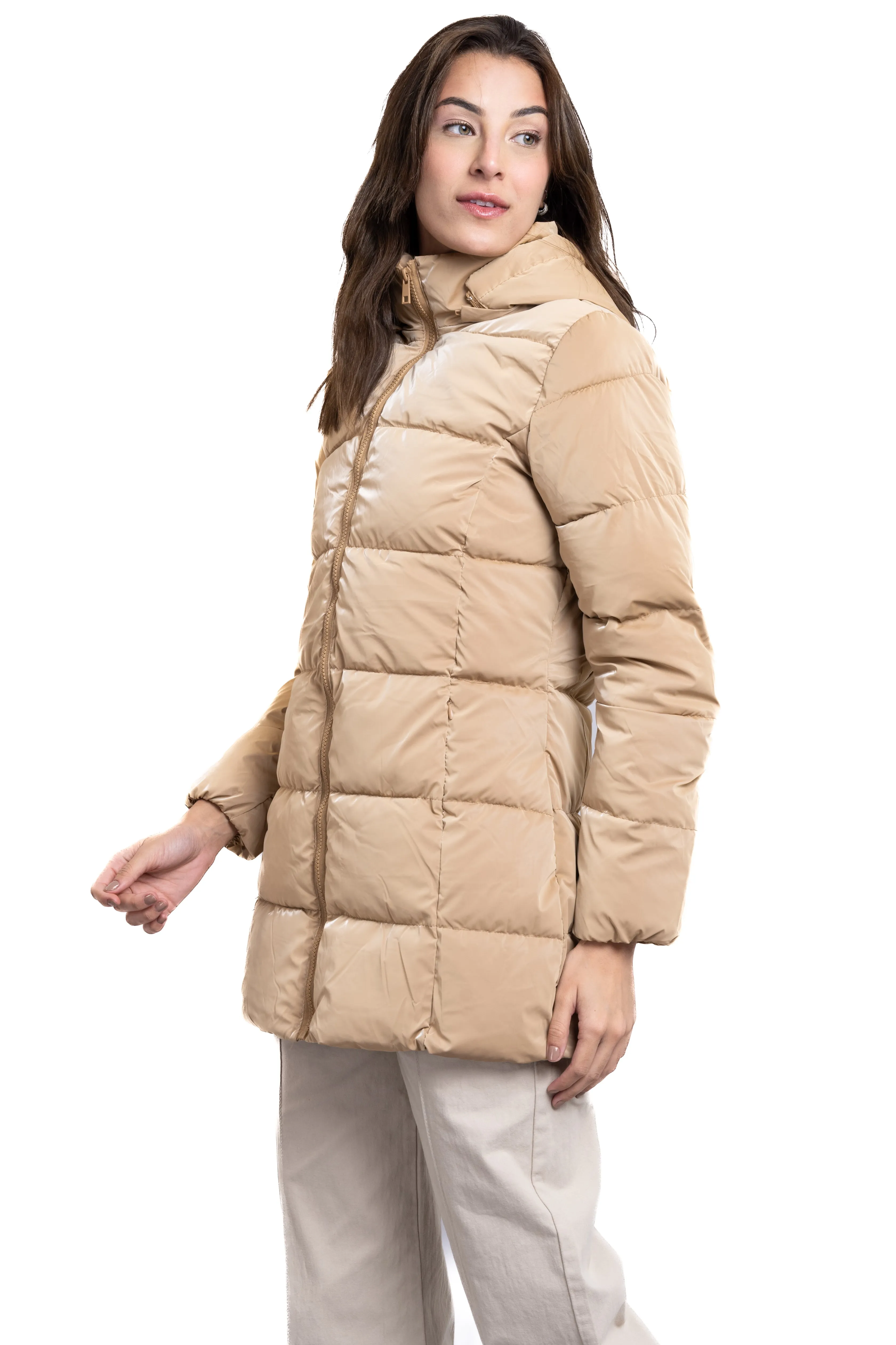 Chamarra puffer larga capucha sold by Shasa product image thumbnail 3