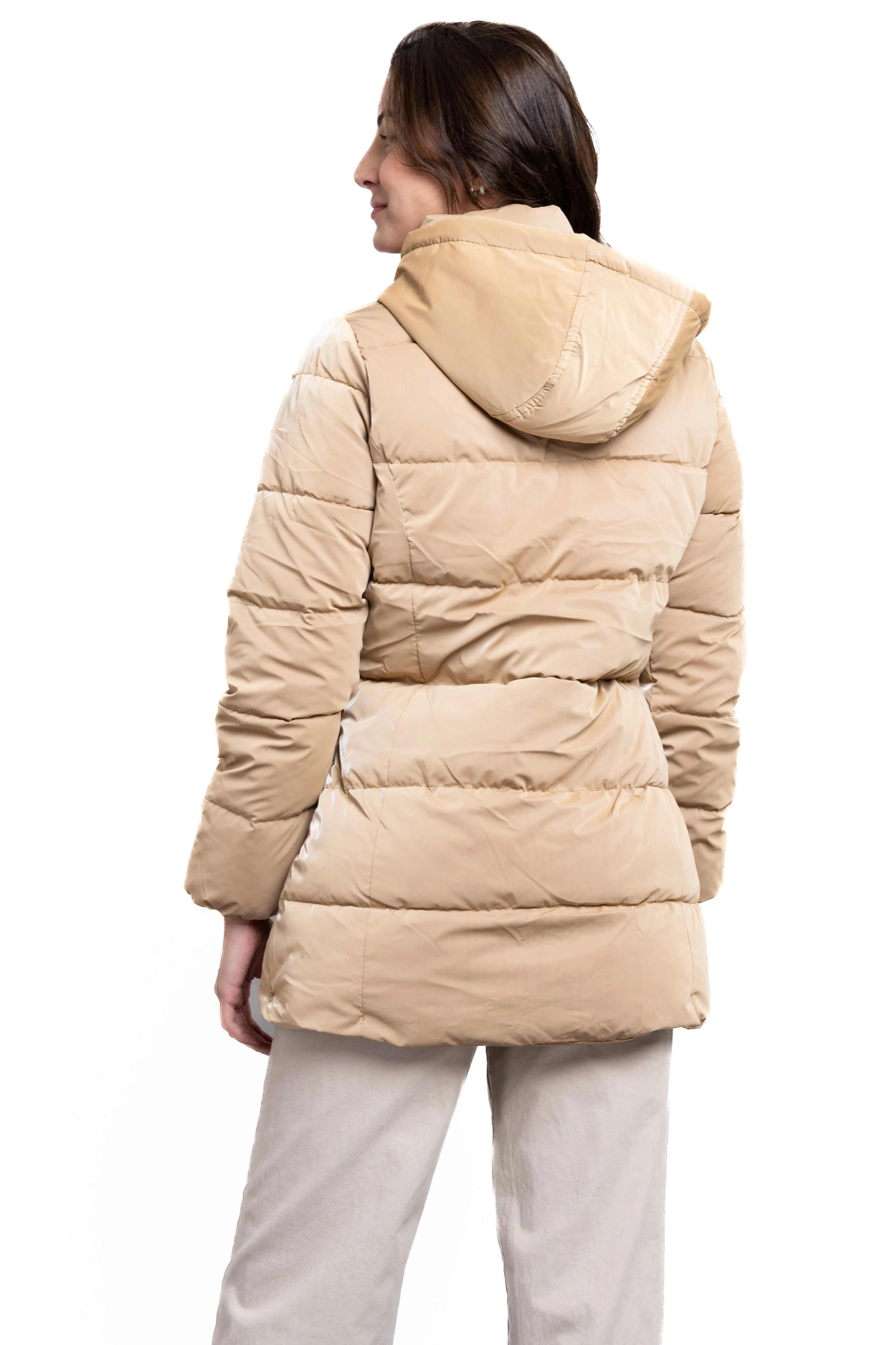 Chamarra puffer larga capucha sold by Shasa product image thumbnail 4