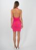 Vestido mini escote cascada sold by Shasa