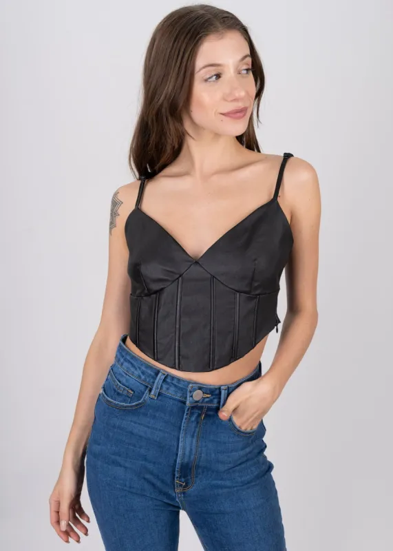 Top efecto piel copas sold by Shasa