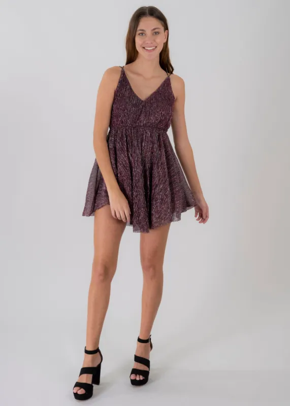 Vestido mini brillos sold by Shasa