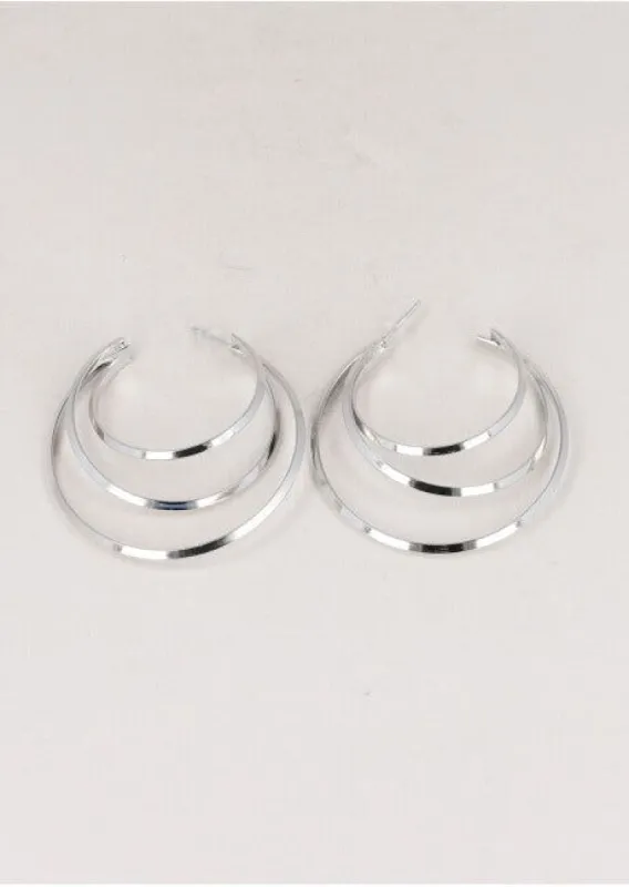 Arracadas 3 Lineas Delgadas sold by Shasa