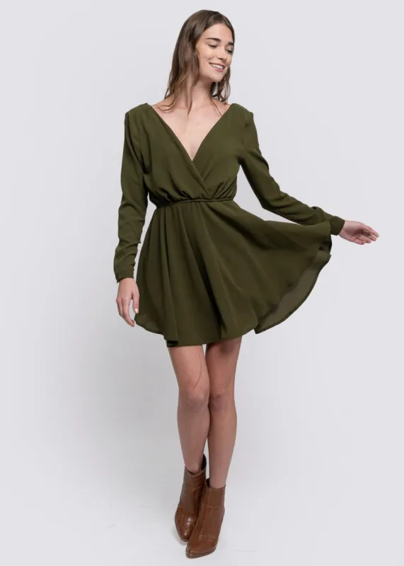 Vestido fruncido espalda v sold by Shasa