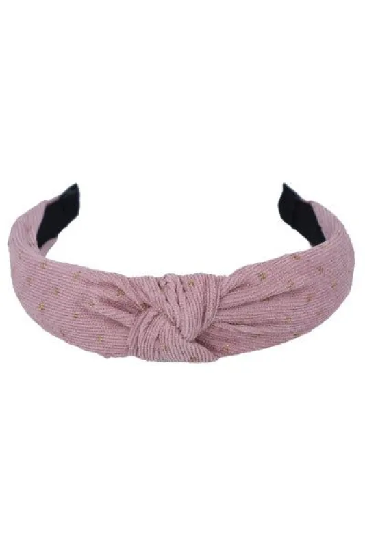 Diadema pana nudo sold by Shasa