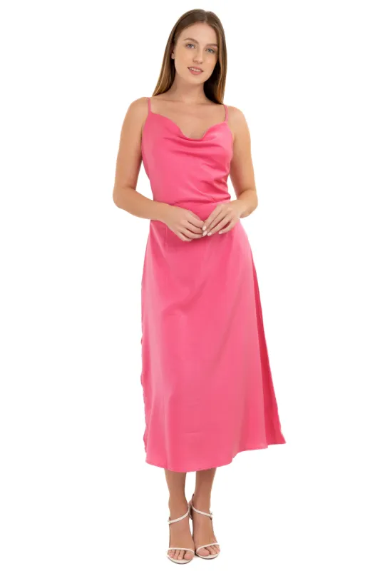 Vestido maxi tirantes lace up sold by Shasa