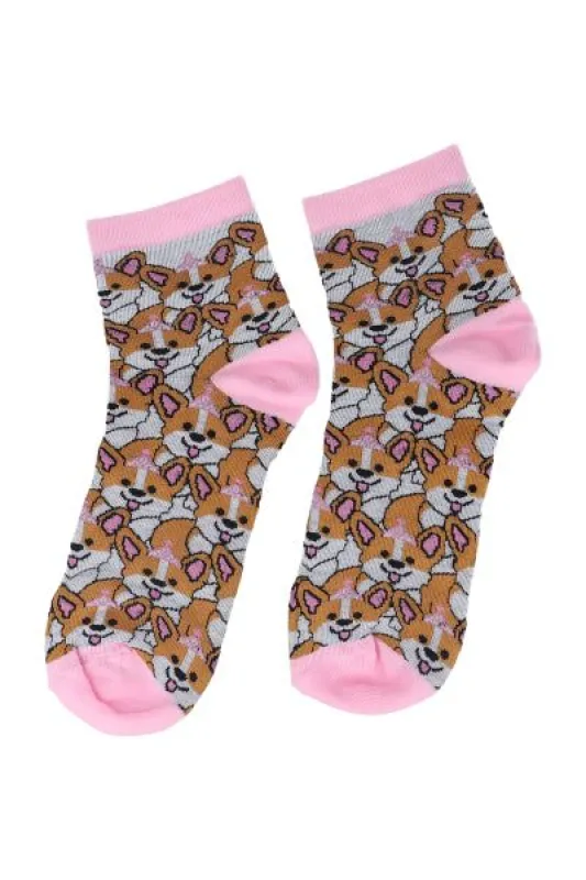 Calcetines corgi corona sold by Shasa