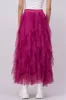 Falda maxi tul olanes sold by Shasa