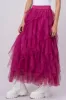 Falda maxi tul olanes sold by Shasa