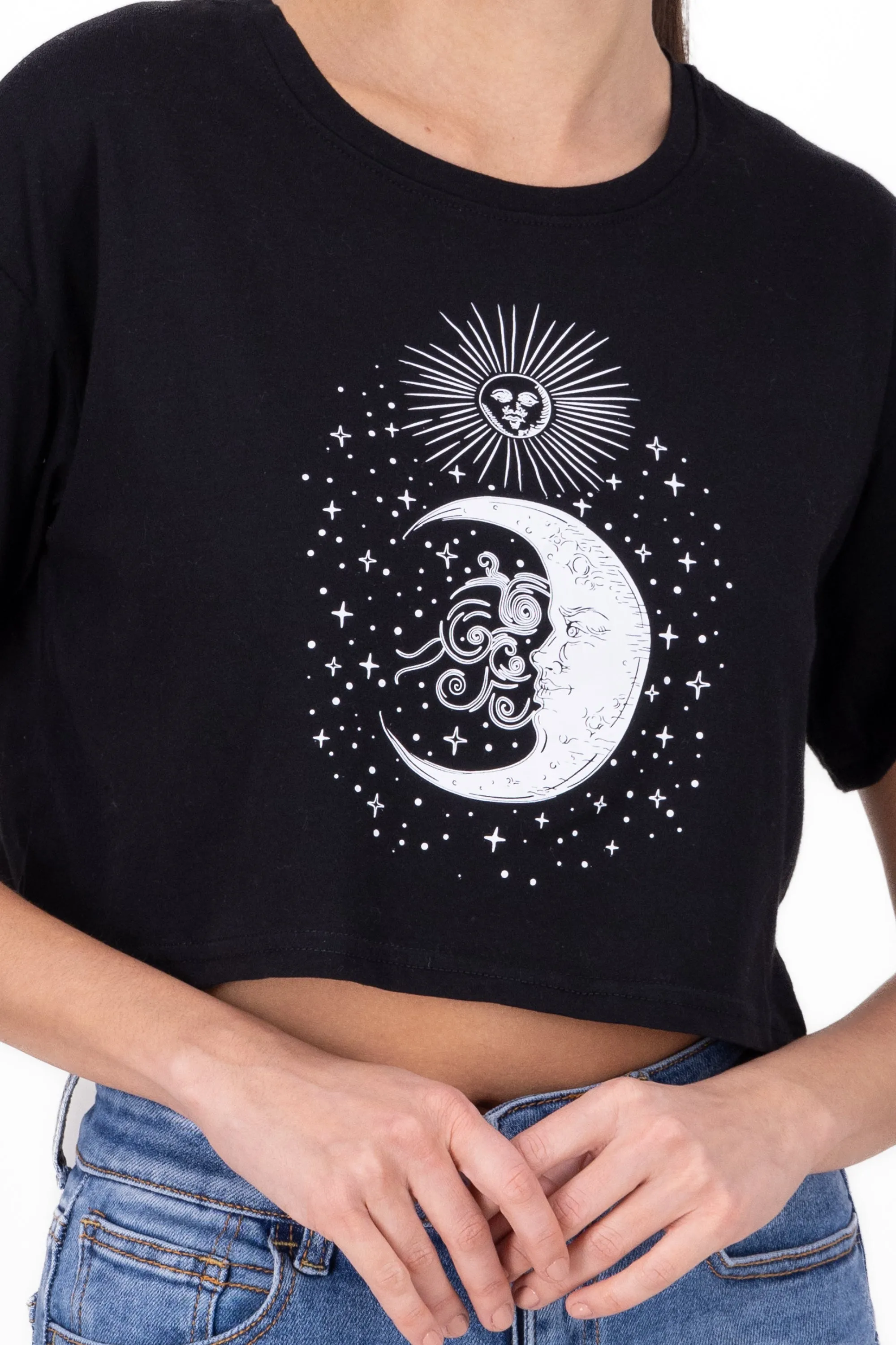 Playera Luna y sol corta sold by Shasa product image thumbnail 5