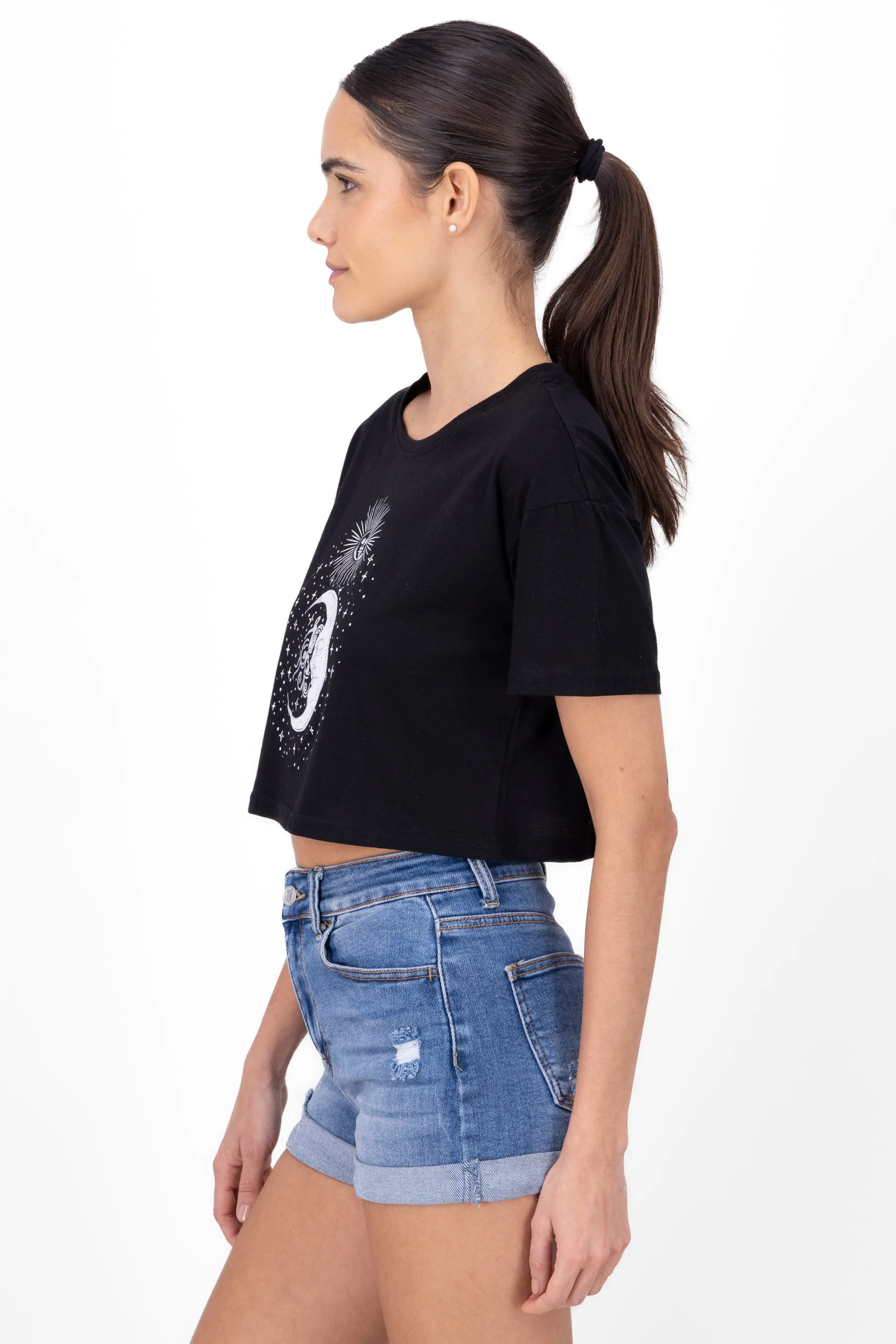 Playera Luna y sol corta sold by Shasa product image thumbnail 3