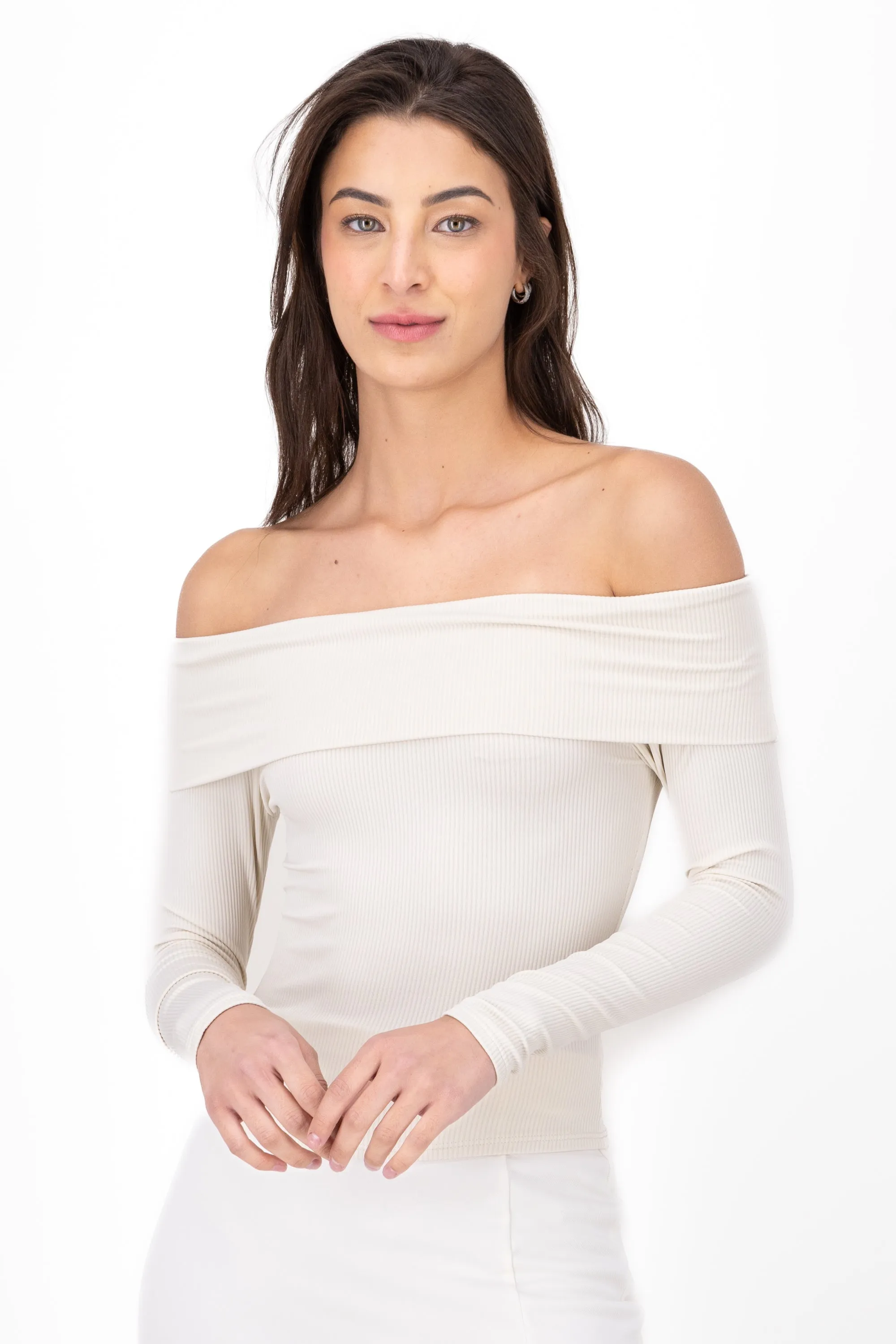 Top Rib Acanalado Manga Larga sold by Shasa