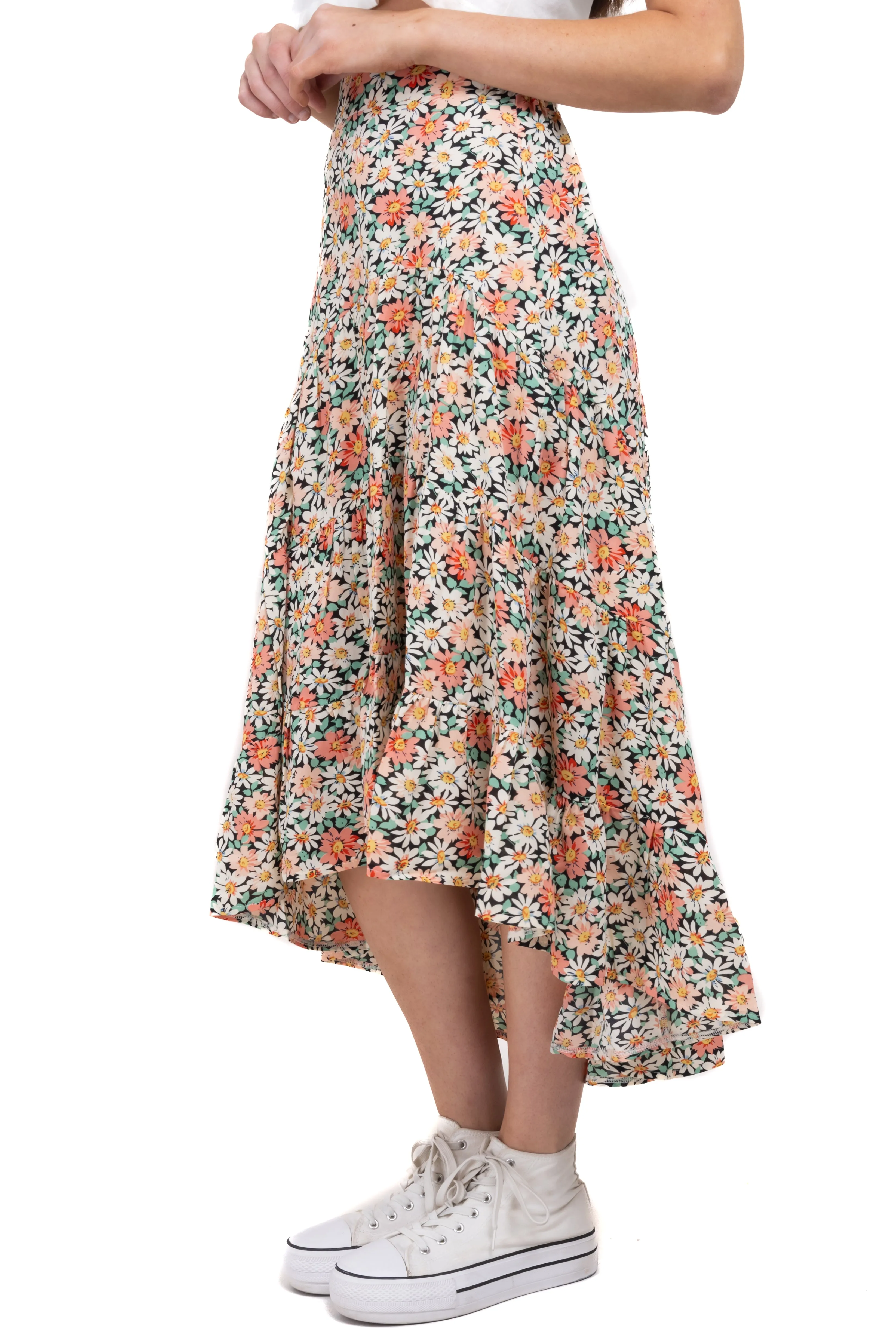 Falda maxi floreada olanes sold by Shasa product image thumbnail 3