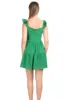 Vestido mini tirantes olanes liso sold by Shasa