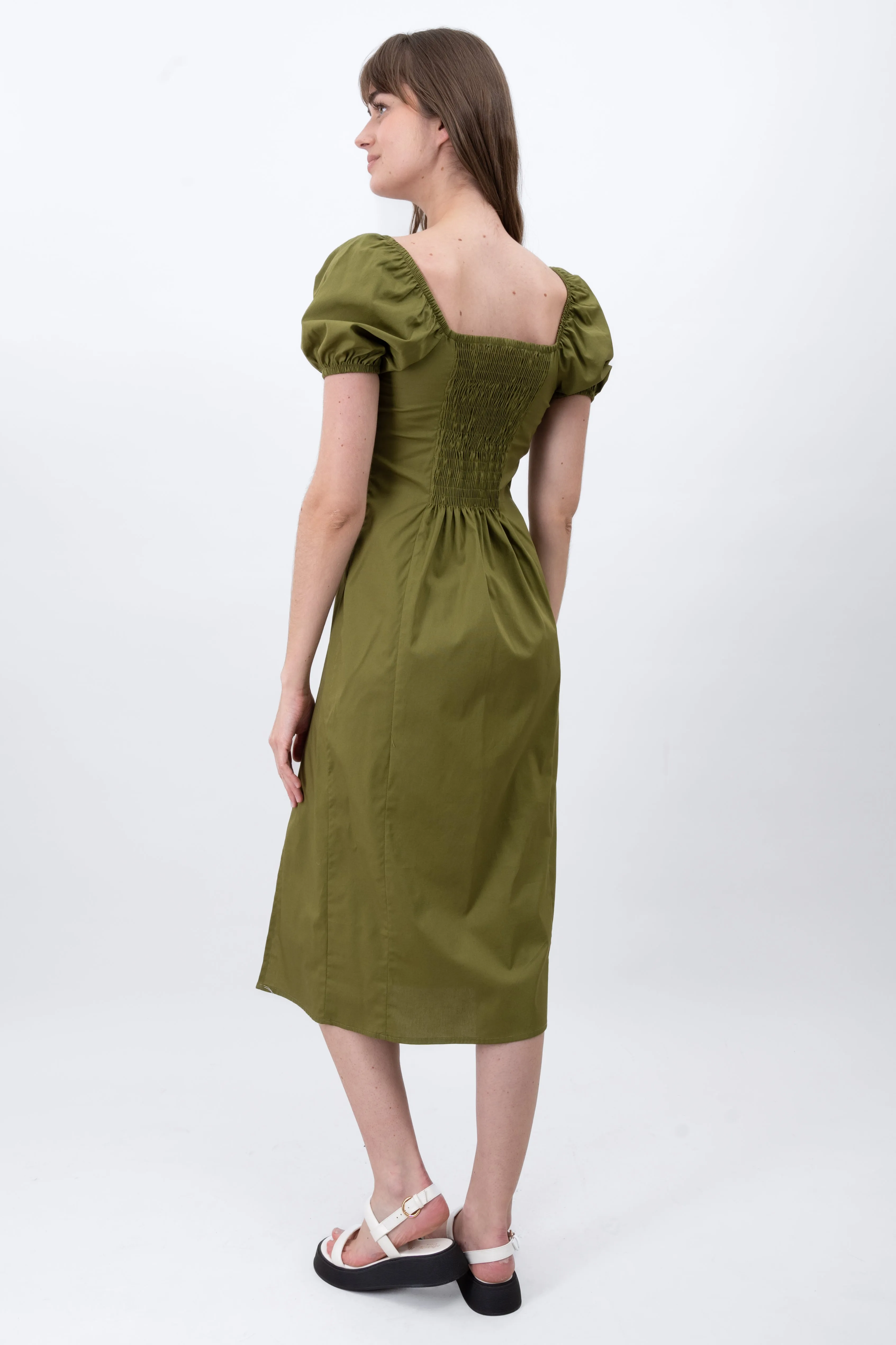 Vestido Midi Fruncido sold by Shasa product image thumbnail 4