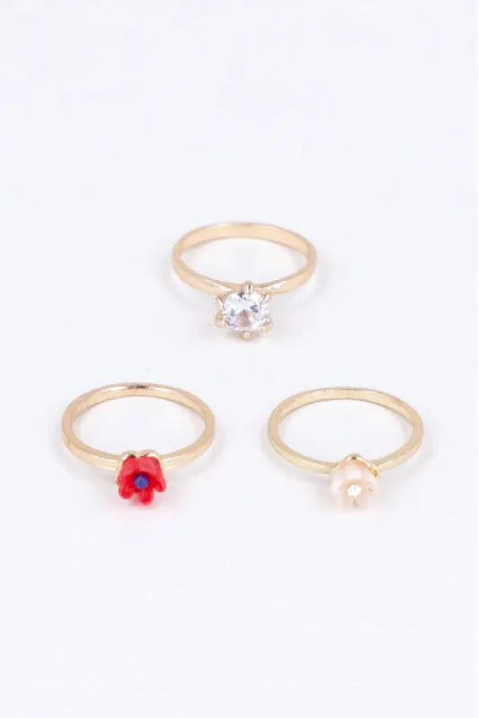 3P Anillos Florecitas sold by Shasa