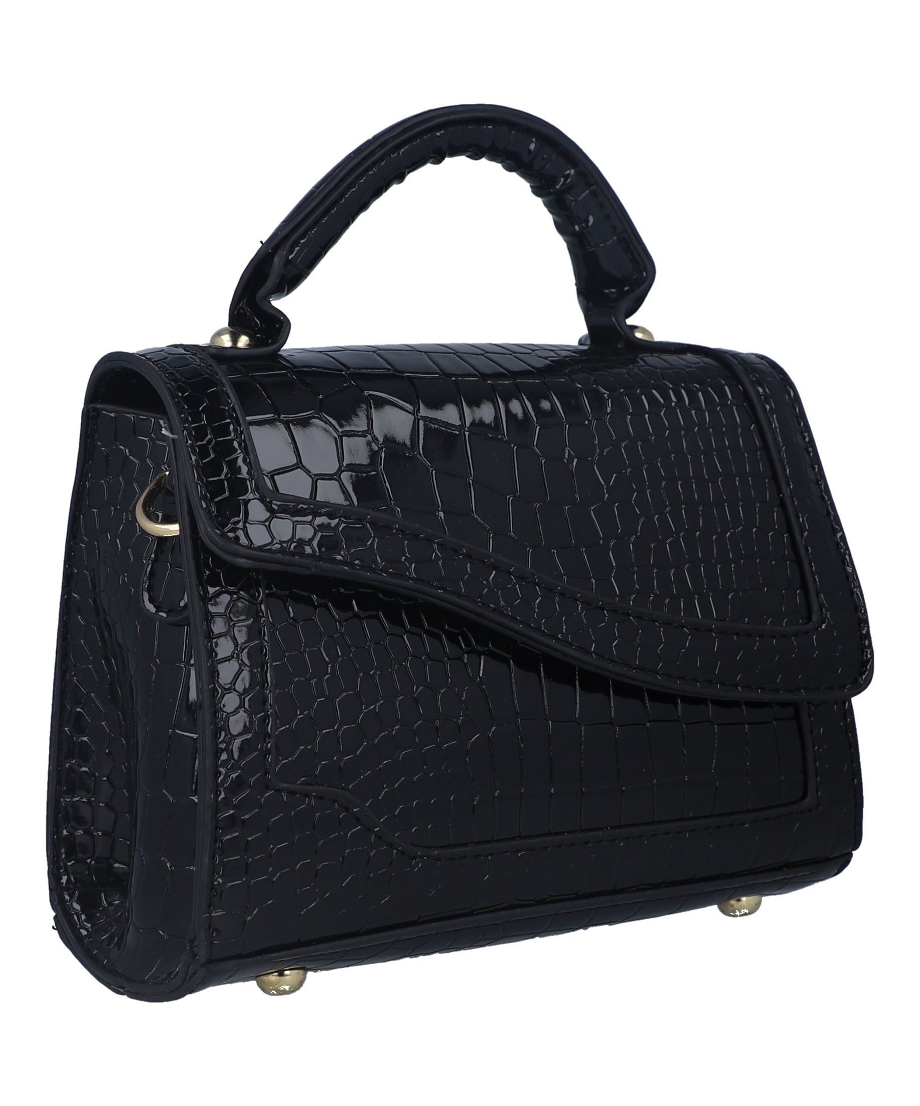 Bolsa estructurada textura croco sold by Shasa product image thumbnail 2