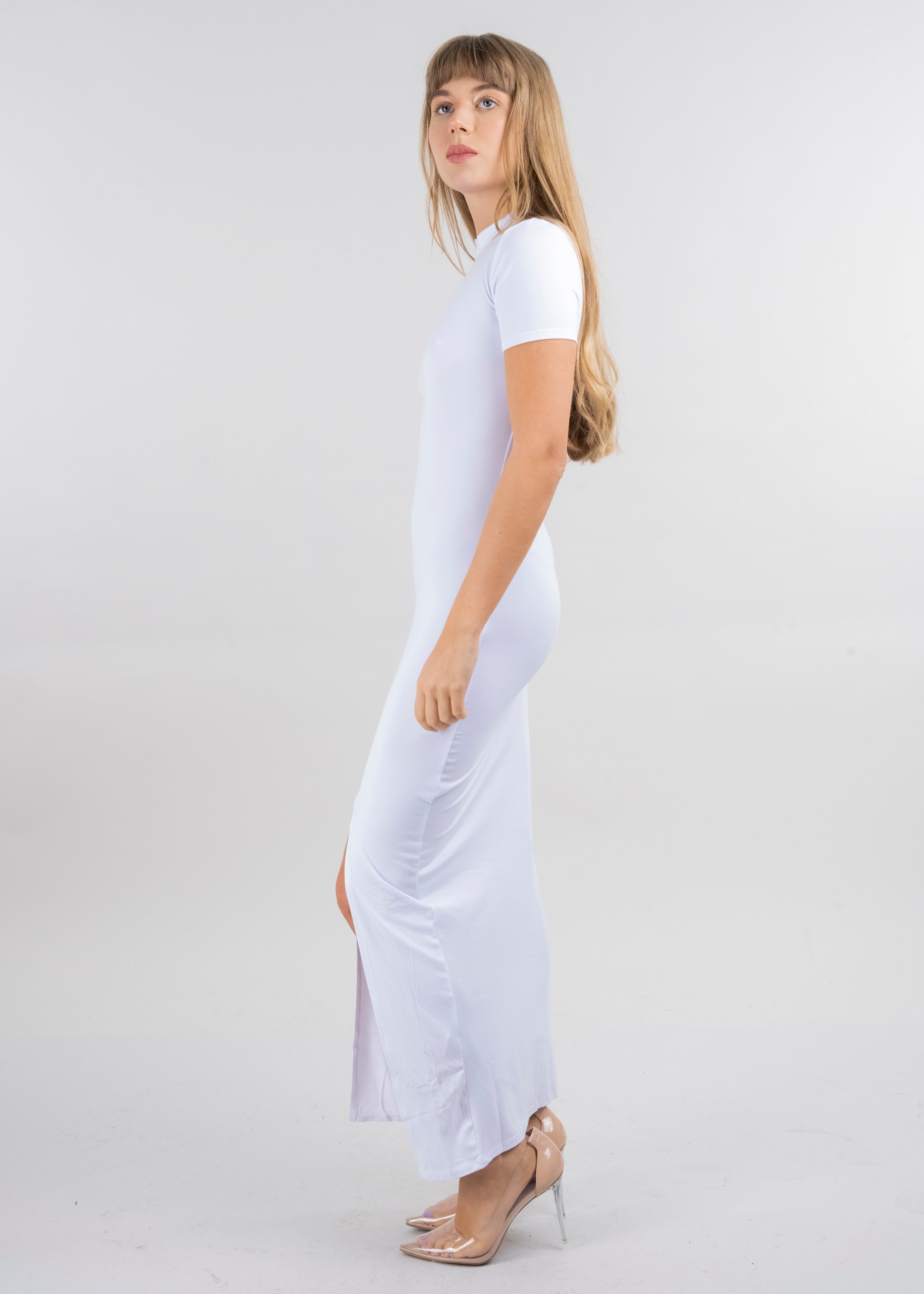 Vestido maxi abertura sold by Shasa product image thumbnail 3