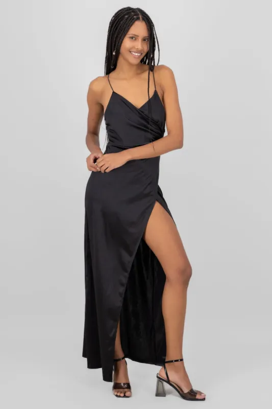 Vestido cruce abertura sold by Shasa