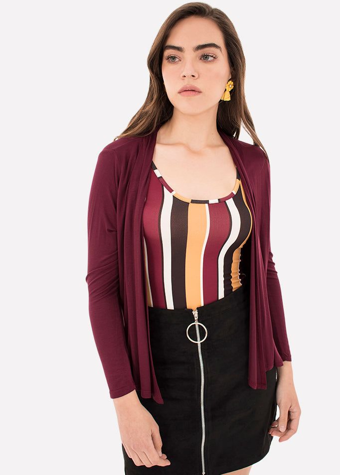 Cárdigan liso caída cascada sold by Shasa product image thumbnail 3