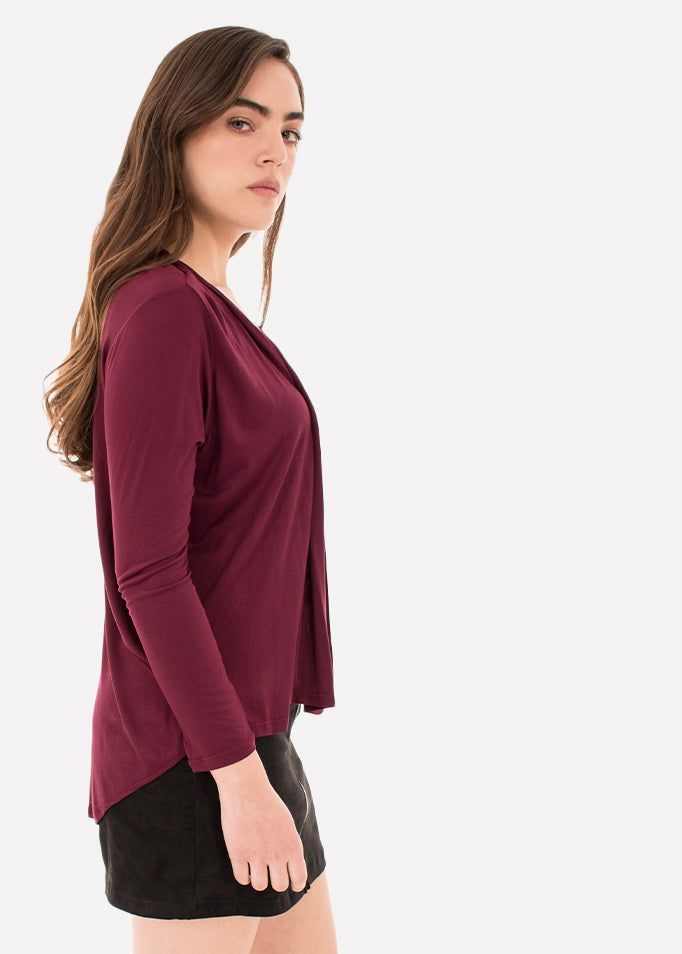 Cárdigan liso caída cascada sold by Shasa product image thumbnail 5