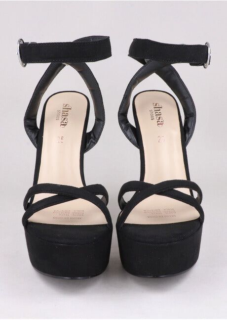 Tacón plataforma suede sold by Shasa product image thumbnail 2