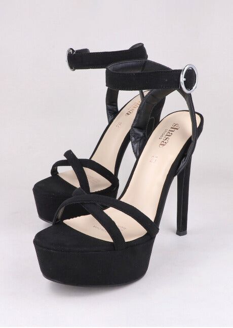 Tacón plataforma suede sold by Shasa product image thumbnail 3