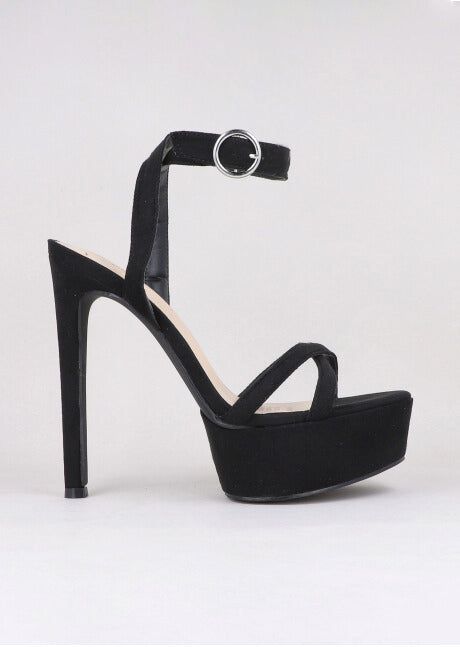 Tacón plataforma suede sold by Shasa