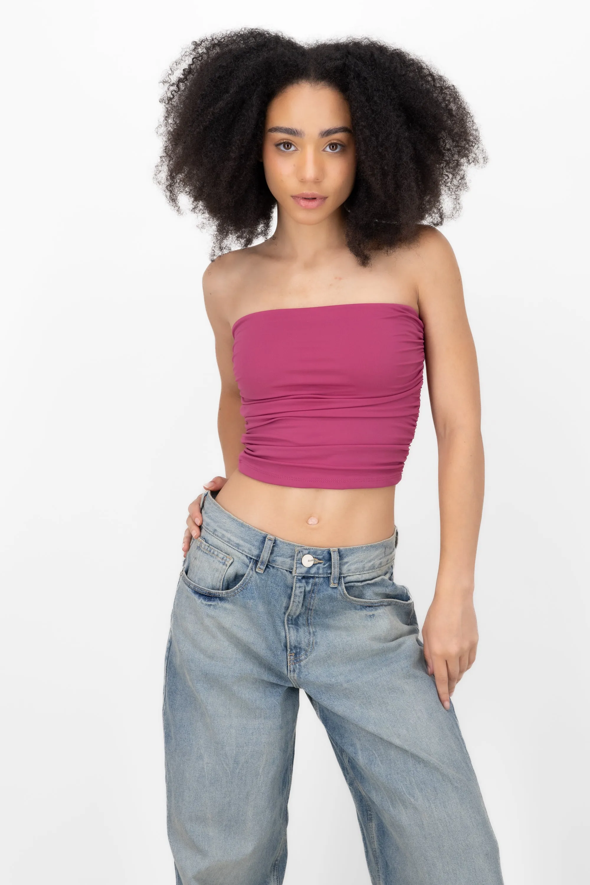 Top Tubo Strapless Drapeado sold by Shasa product image thumbnail 2