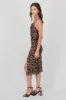 Vestido mesh estampado leopardo sold by Shasa