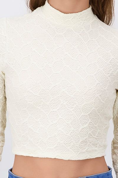 Top manga larga textura sold by Shasa product image thumbnail 5