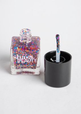 Esmalte Transparente Glitter Fiesta sold by Shasa