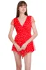 Vestido mini corazones flock sold by Shasa